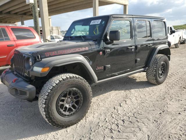 2021 JEEP WRANGLER UNLIMITED RUBICON VIN: 1C4JJX***********