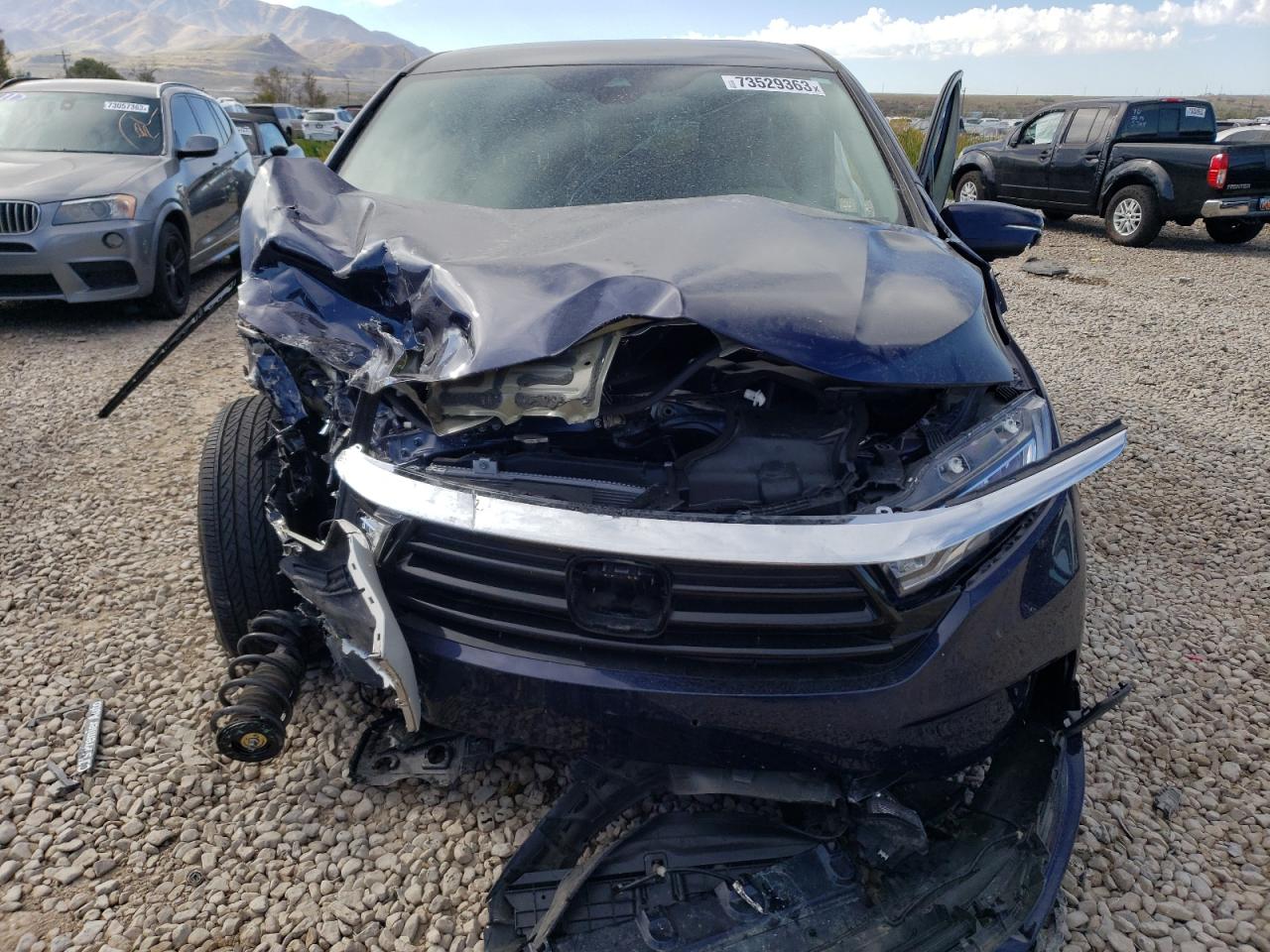 2022 HONDA ODYSSEY EX VIN:5FNRL6H58NB035816