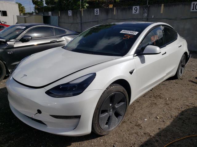 2021 TESLA MODEL 3 VIN: 5YJ3E1EA7MF095119