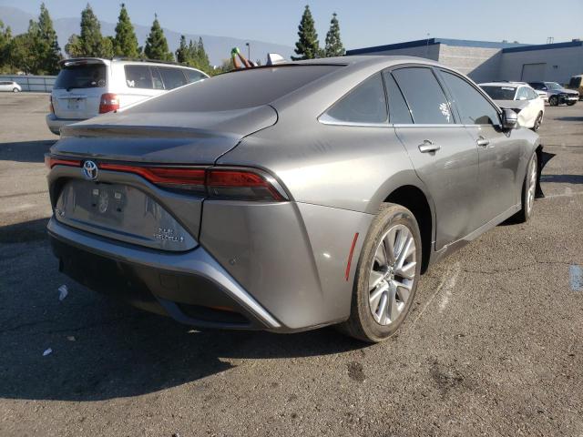 2021 TOYOTA MIRAI XLE VIN: JTDAAAAA4MA001344