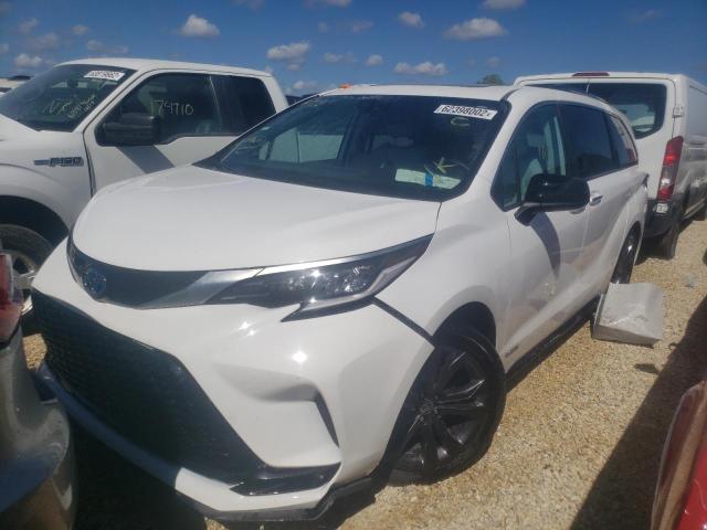 2021 TOYOTA SIENNA XSE VIN: 5TDDRK***********