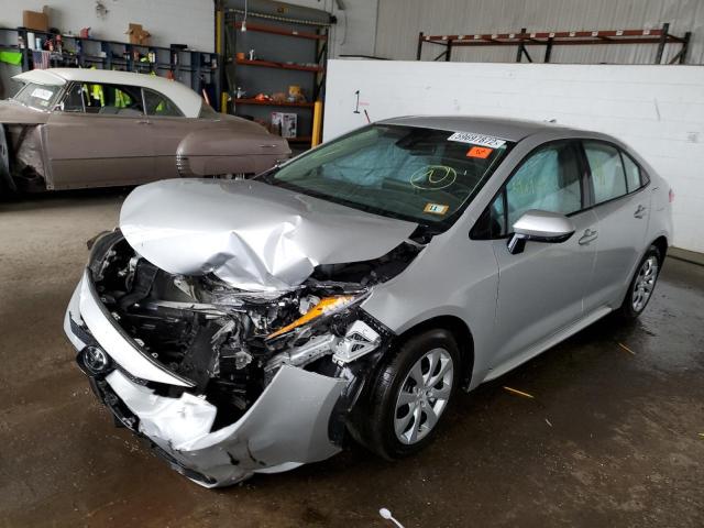 2021 TOYOTA COROLLA LE VIN: 5YFEPMAE1MP207124