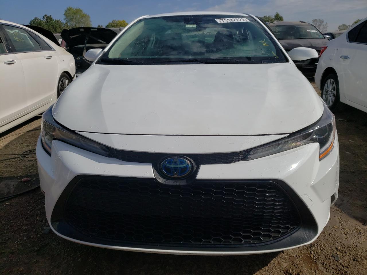 2022 TOYOTA COROLLA LE VIN:JTDEAMDE1NJ040671