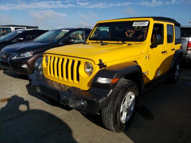 2021 JEEP WRANGLER UNLIMITED SPORT VIN: 1C4HJXDG1MW623503