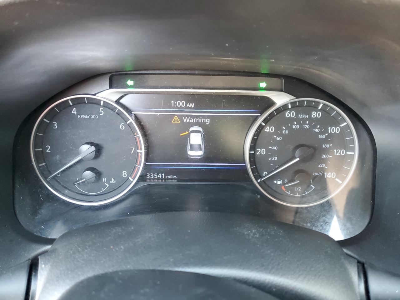 2022 NISSAN ALTIMA SV VIN:1N4BL4DV3NN379640