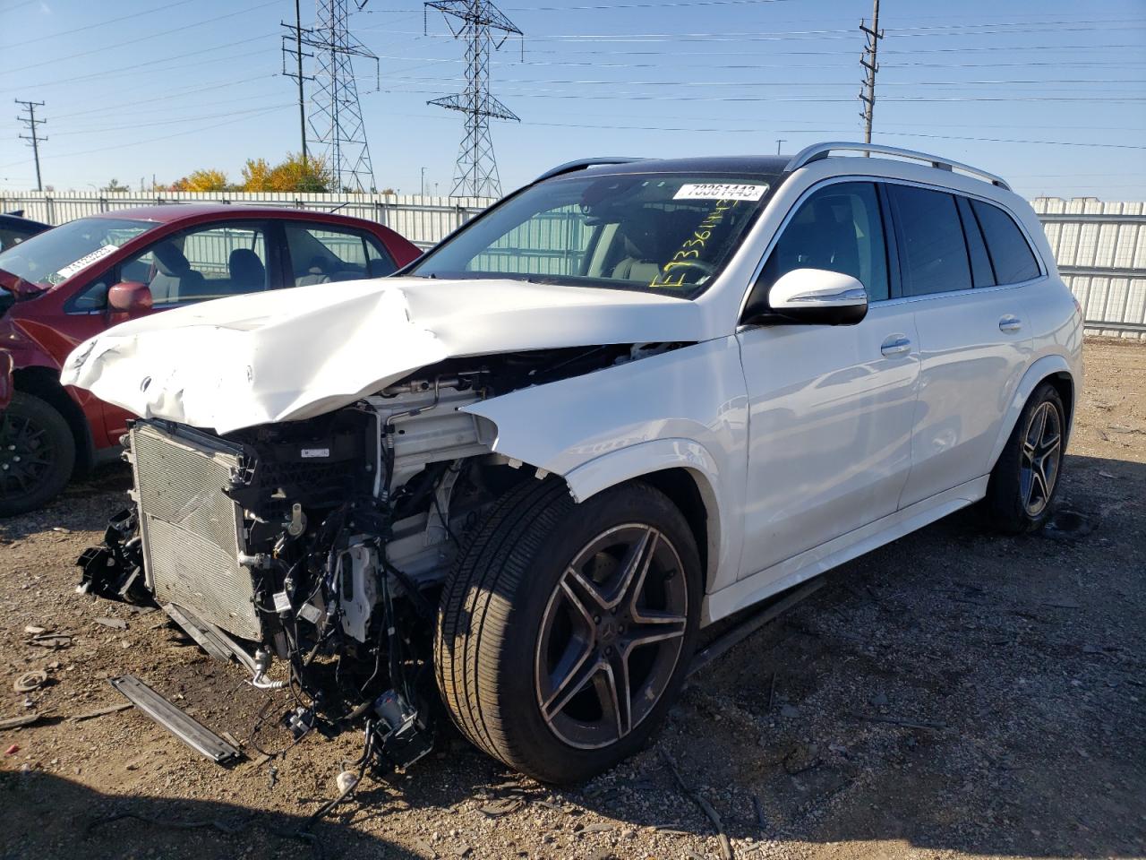 2022 MERCEDES-BENZ GLS 450 4MATIC VIN:4JGFF5KE1NA780229