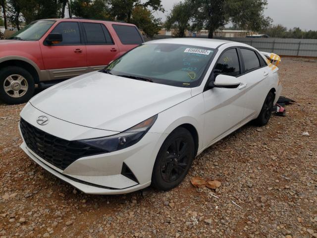 2021 HYUNDAI ELANTRA SEL VIN: 5NPLM4AG2MH003706