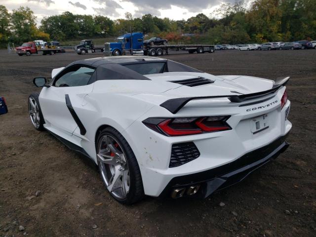 2021 CHEVROLET CORVETTE STINGRAY 3LT VIN: 1G1YC3***********