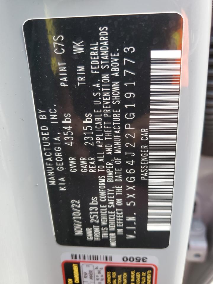 2023 KIA K5 GT LINE VIN:5XXG64J22PG191773