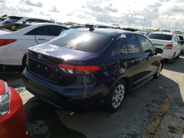 2021 TOYOTA COROLLA LE VIN: JTDEPMAE3MJ168105