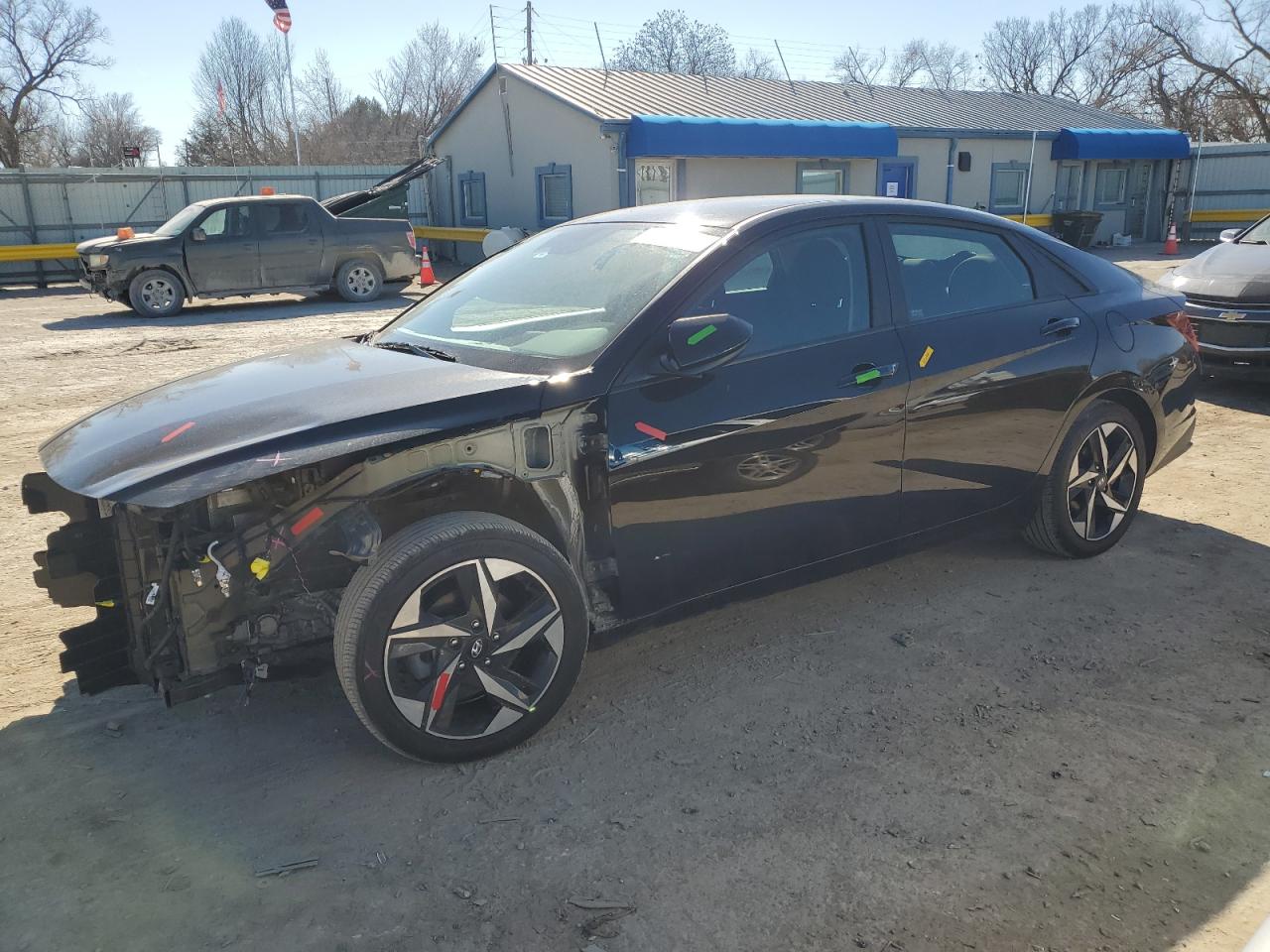 2023 HYUNDAI ELANTRA SEL VIN:KMHLS4AG7PU468381