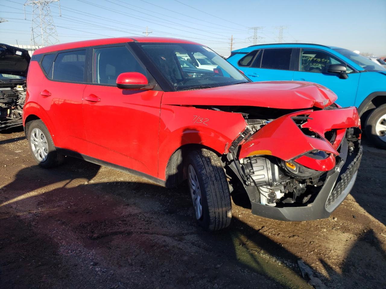 2022 KIA SOUL LX VIN:KNDJ23AU9N7167778