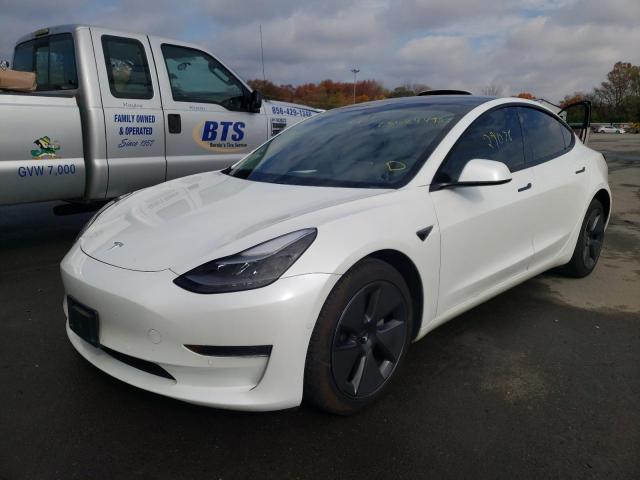 2021 TESLA MODEL 3 VIN: 5YJ3E1EA3MF963648