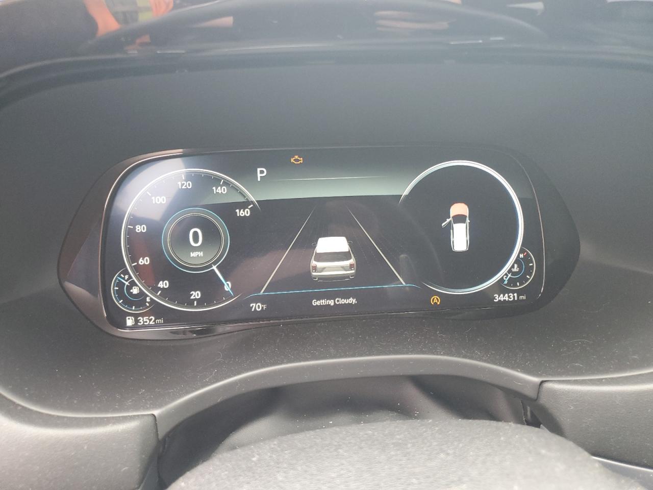 2022 HYUNDAI PALISADE CALLIGRAPHY VIN:KM8R74HE0NU449829