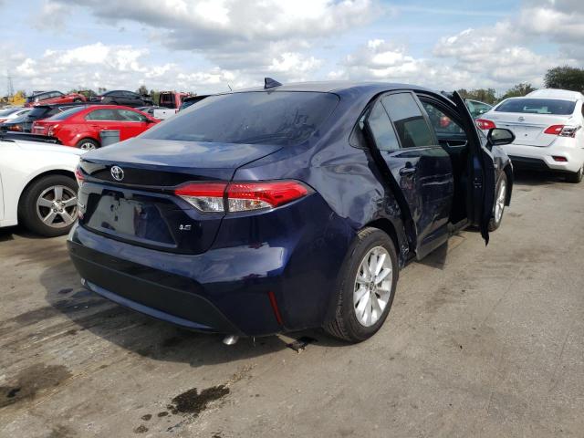 2021 TOYOTA COROLLA LE VIN: JTDVPMAE7MJ174263