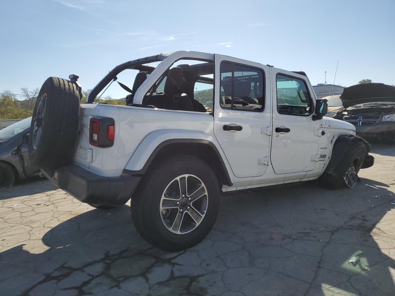 2023 JEEP WRANGLER SAHARA VIN:1C4HJXEN8PW599900