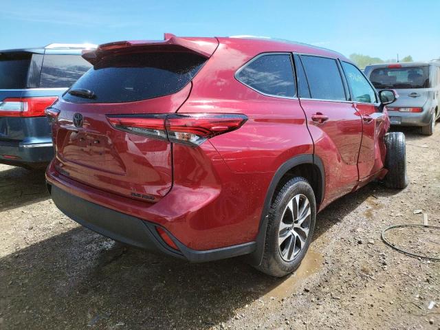 2021 TOYOTA HIGHLANDER XLE VIN: 5TDHZR***********