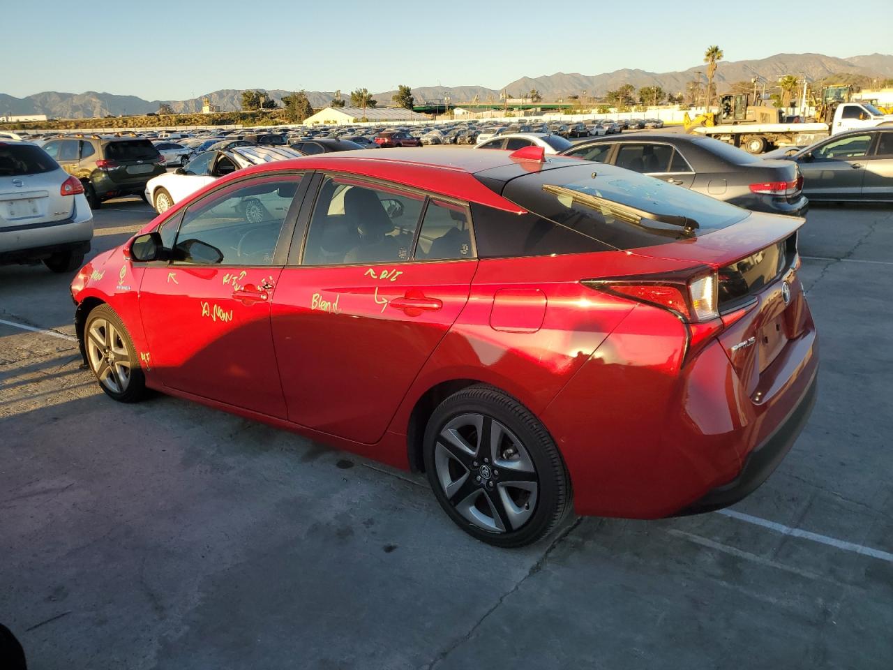 2022 TOYOTA PRIUS NIGHT SHADE VIN:JTDKAMFU3N3177493