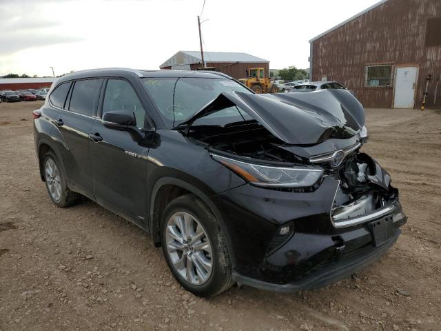 2021 TOYOTA HIGHLANDER HYBRID LIMITED VIN: 5TDXBRCH0MS066162