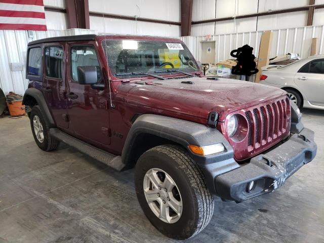 2021 JEEP WRANGLER UNLIMITED SPORT VIN: 1C4HJXDN0MW770717