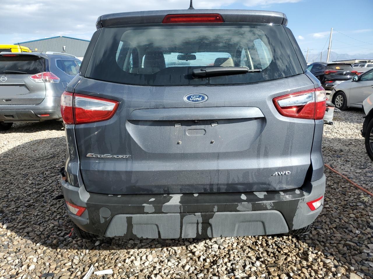 2022 FORD ECOSPORT S VIN:MAJ6S3FL2NC468623