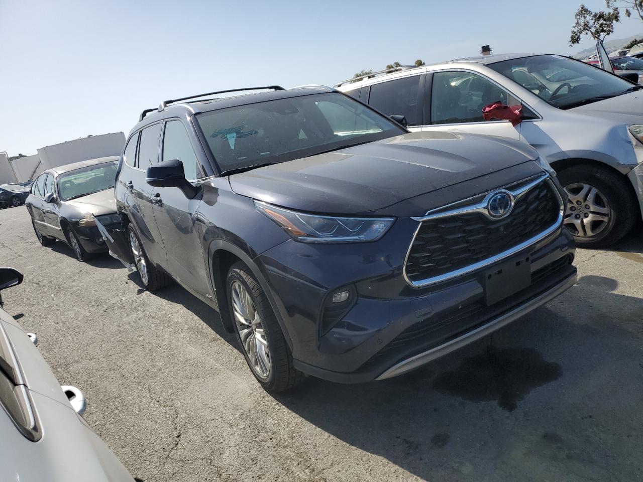 2022 TOYOTA HIGHLANDER HYBRID PLATINUM VIN:5TDEBRCHXNS083219
