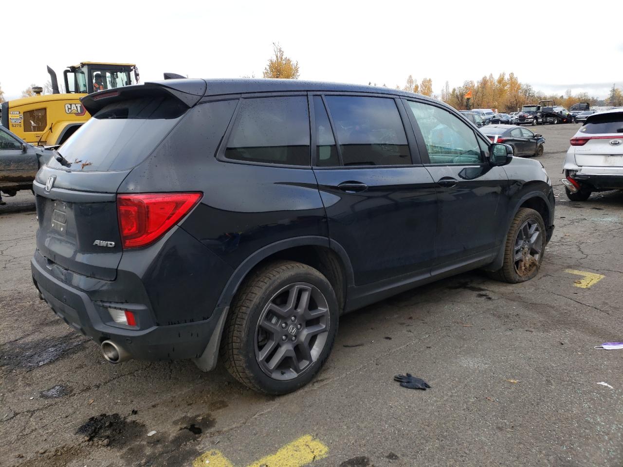 2022 HONDA PASSPORT EXL VIN:5FNYF8H55NB022794
