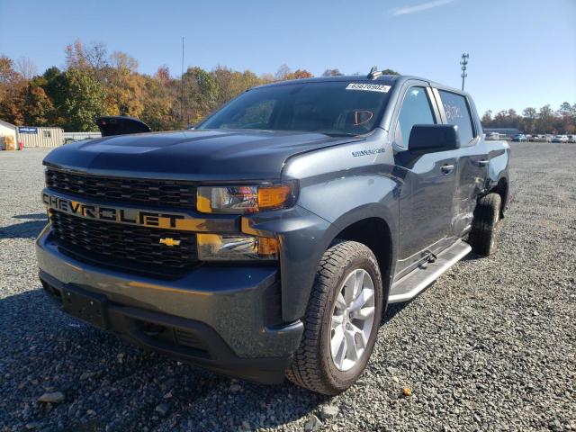 2021 CHEVROLET SILVERADO K1500 CUSTOM VIN: 3GCPYBEK4MG164222