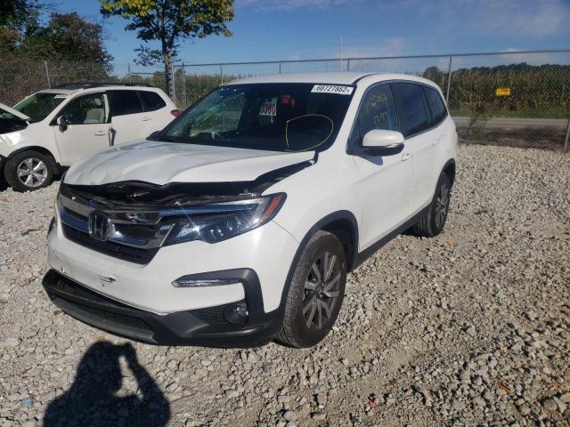 2021 HONDA PILOT EX VIN: 5FNYF5H37MB031962