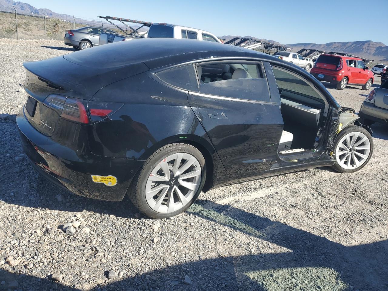 2022 TESLA MODEL 3  VIN:5YJ3E1EB5NF134395