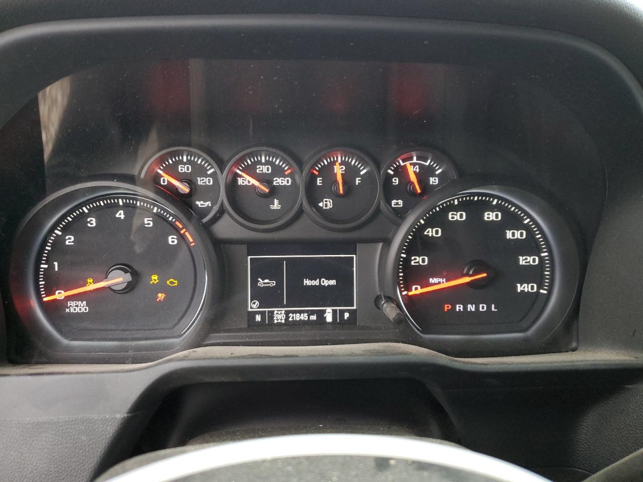 2023 CHEVROLET SILVERADO K2500 CUSTOM VIN:2GC4YME76P1711952