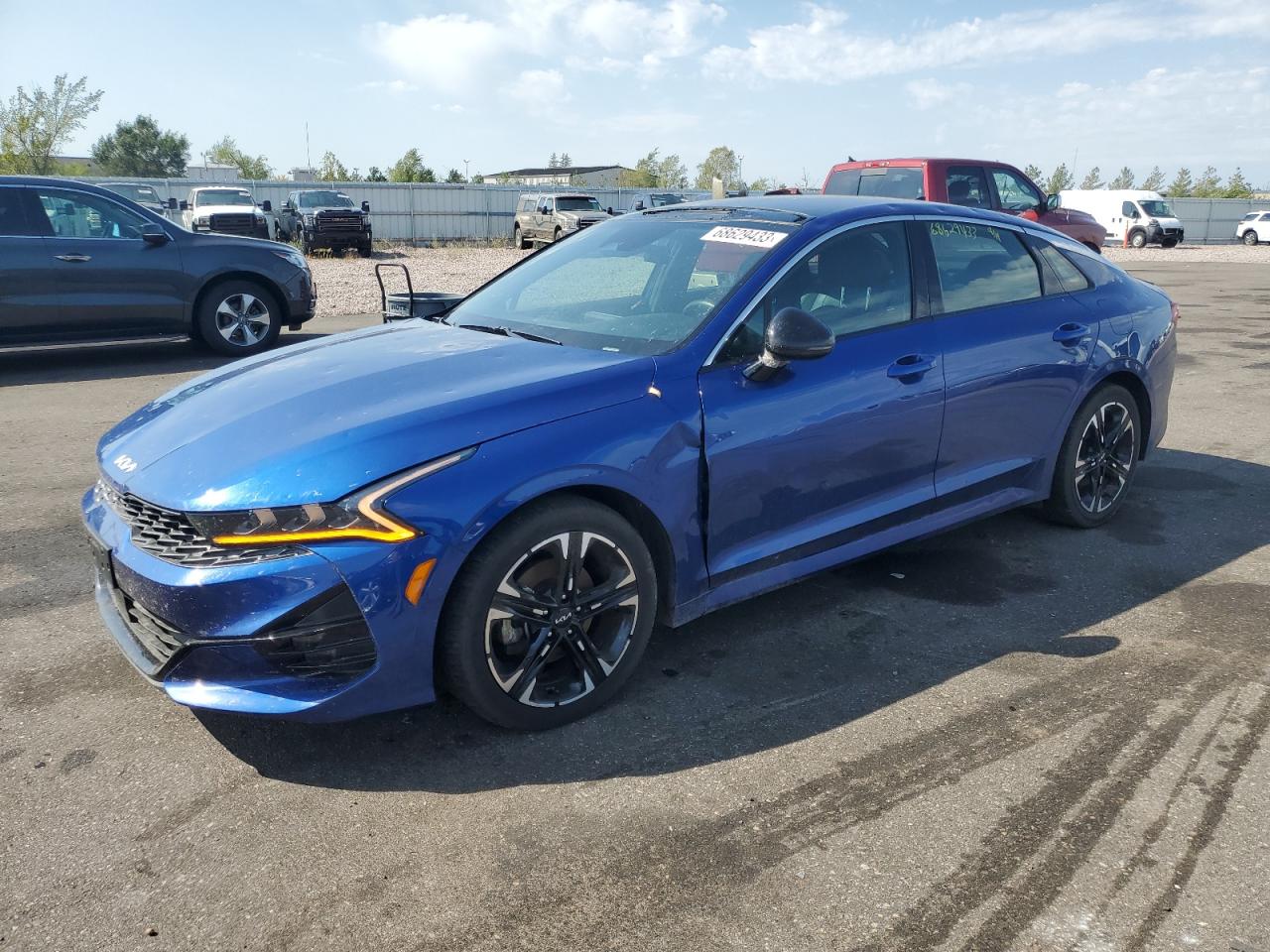 2022 KIA K5 GT LINE VIN:5XXG64J26NG127975