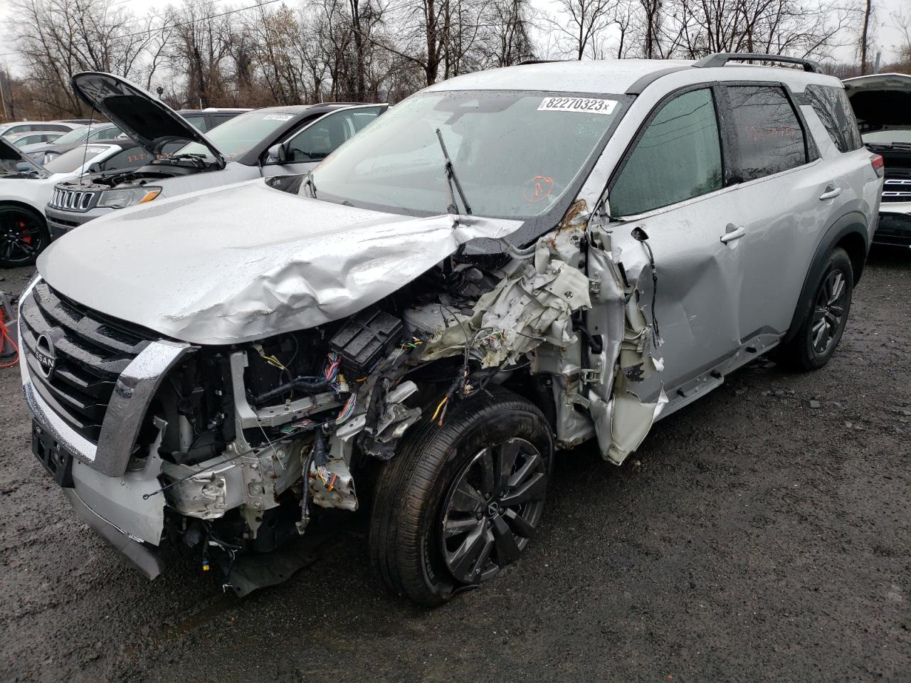 2022 NISSAN PATHFINDER SV VIN:5N1DR3BCXNC216620