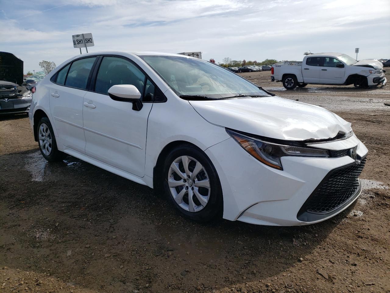 2022 TOYOTA COROLLA LE VIN:5YFEPMAE2NP391040