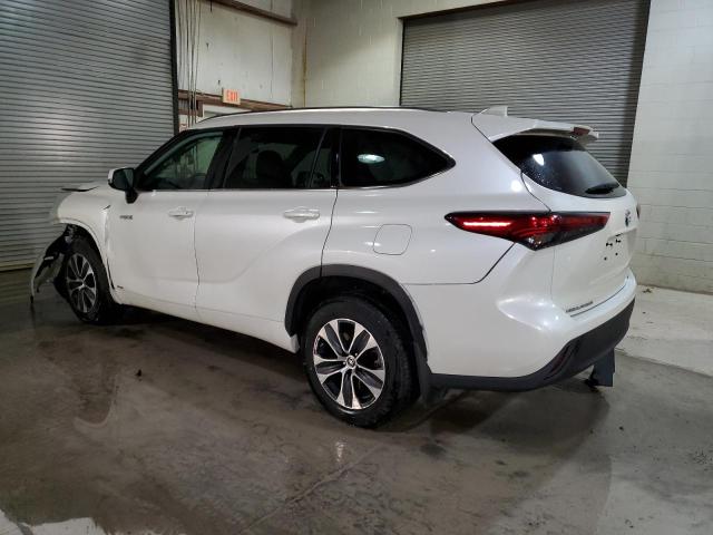 2021 TOYOTA HIGHLANDER HYBRID XLE VIN: 5TDGBRCH6MS523976
