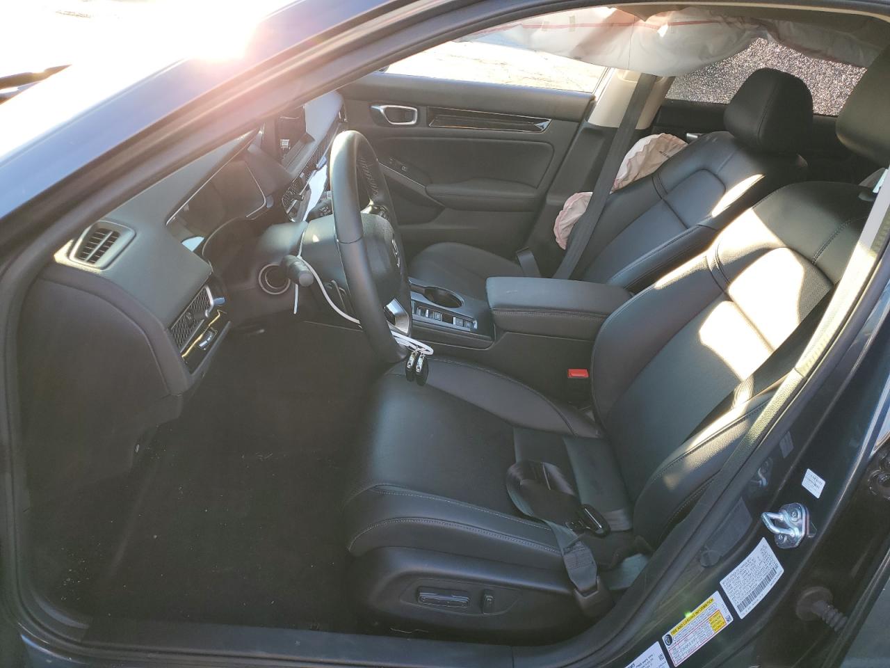 2022 HONDA CIVIC TOURING VIN:2HGFE1F96NH324386