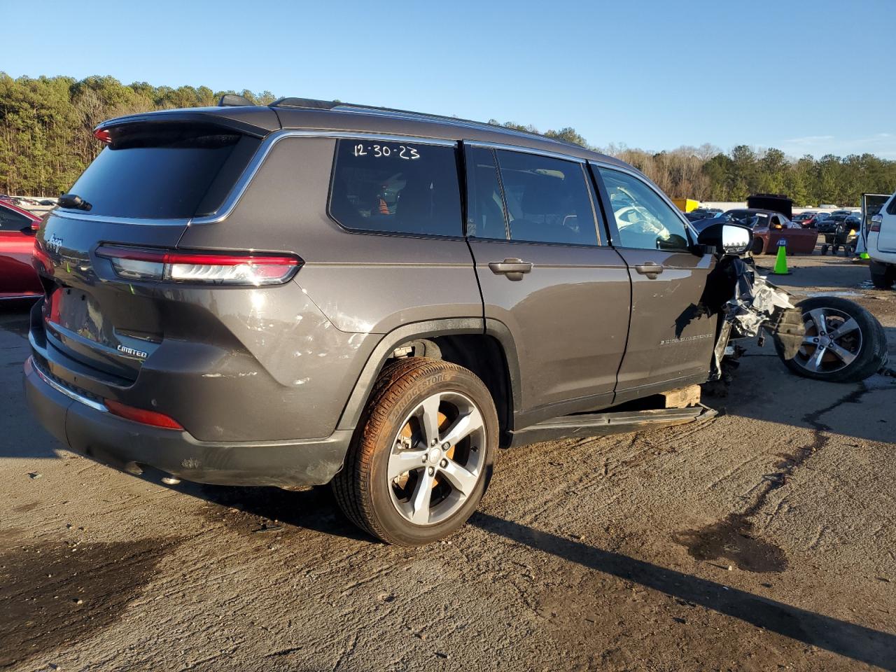 2022 JEEP GRAND CHEROKEE L LIMITED VIN:1C4RJKBG5N8514624