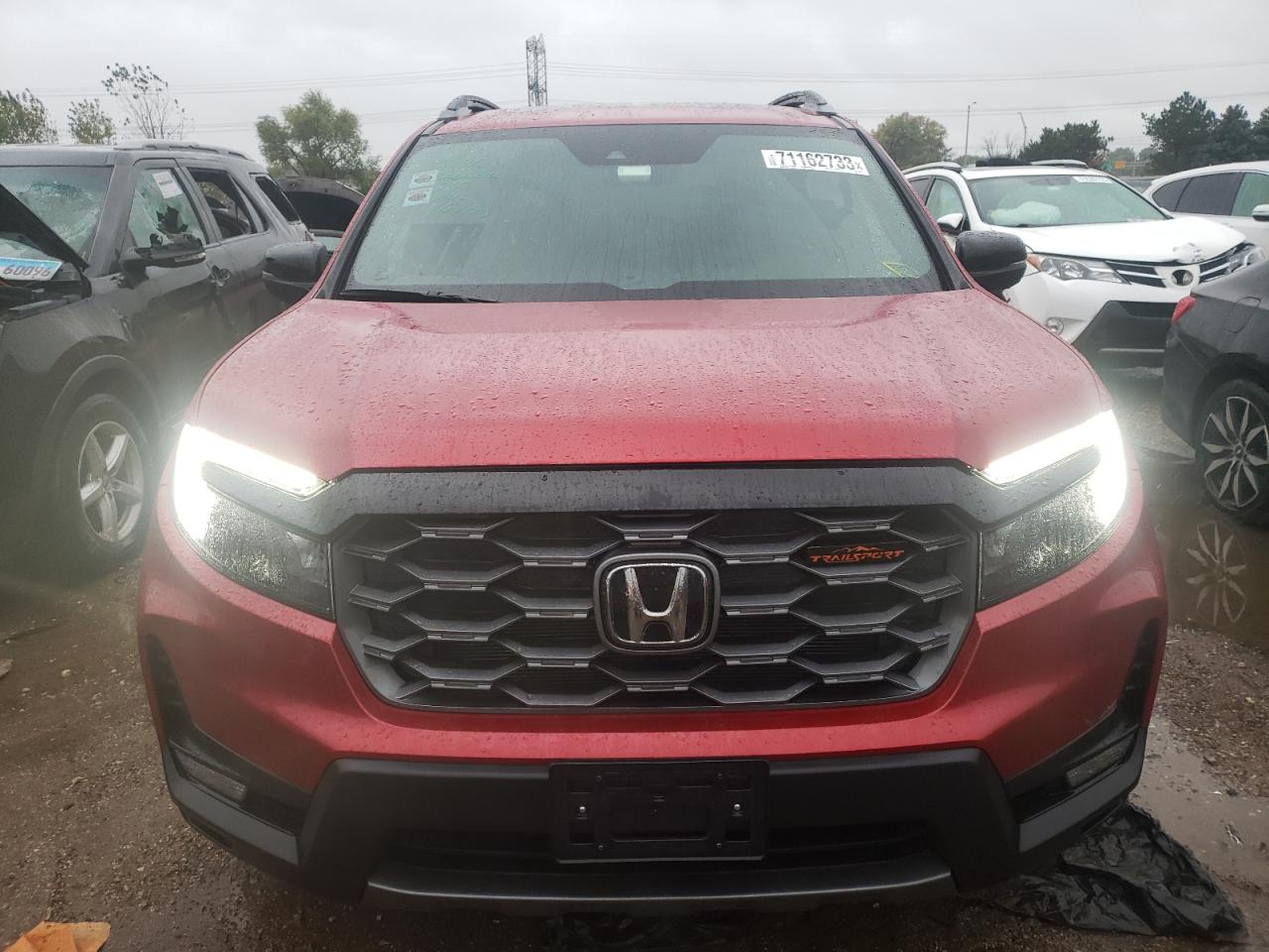 2022 HONDA PASSPORT TRAIL SPORT VIN:5FNYF8H65NB023565