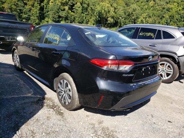 2021 TOYOTA COROLLA LE VIN: JTDEAMDE2MJ026258