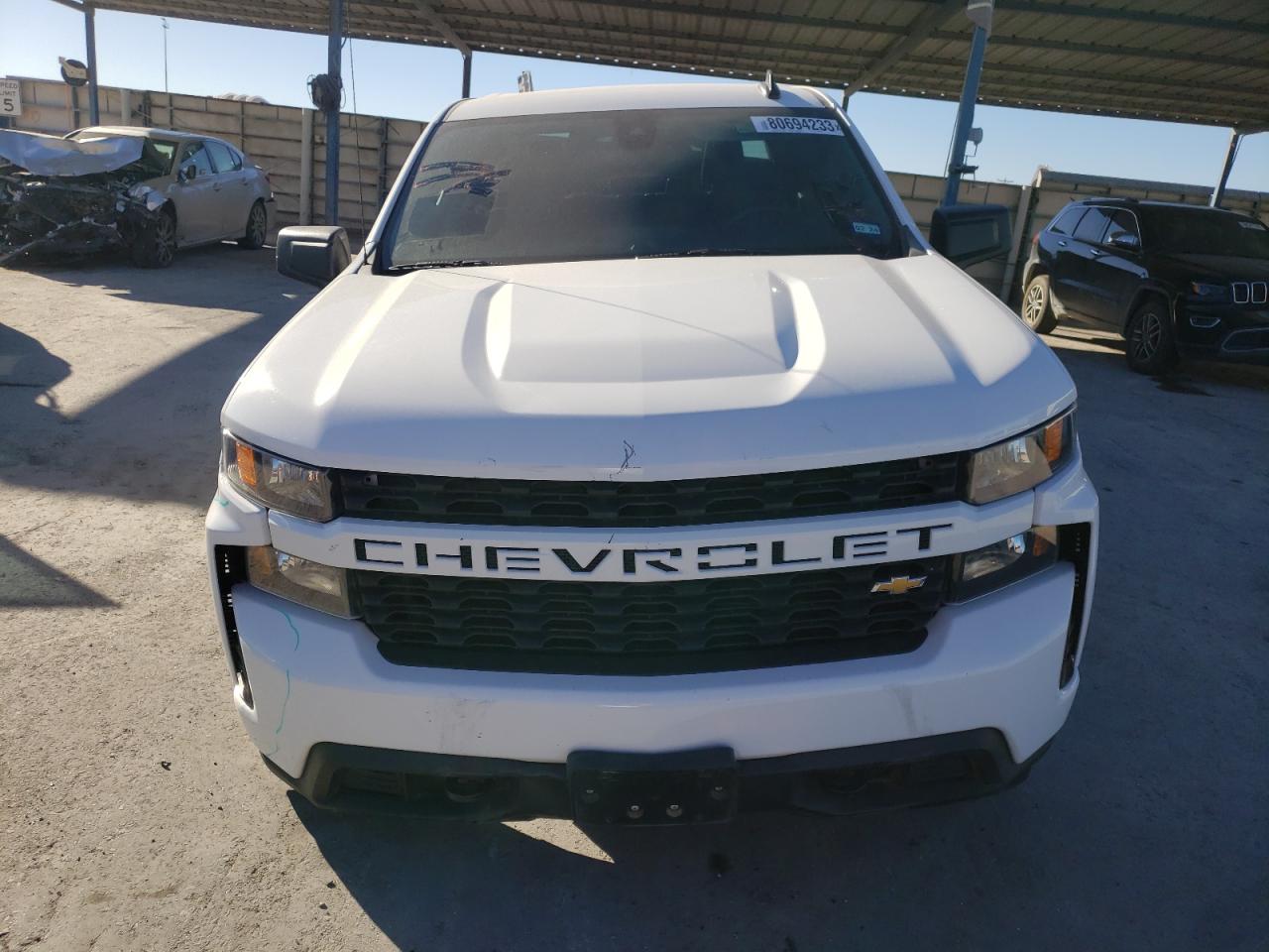 2022 CHEVROLET SILVERADO LTD K1500 CUSTOM VIN:3GCPYBEK3NG206381