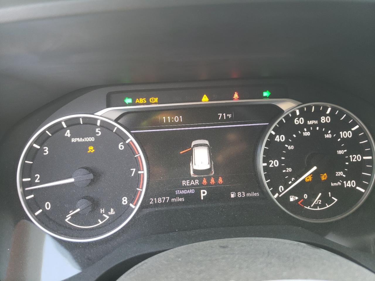 2022 NISSAN ROGUE SL VIN:5N1BT3CA9NC717844