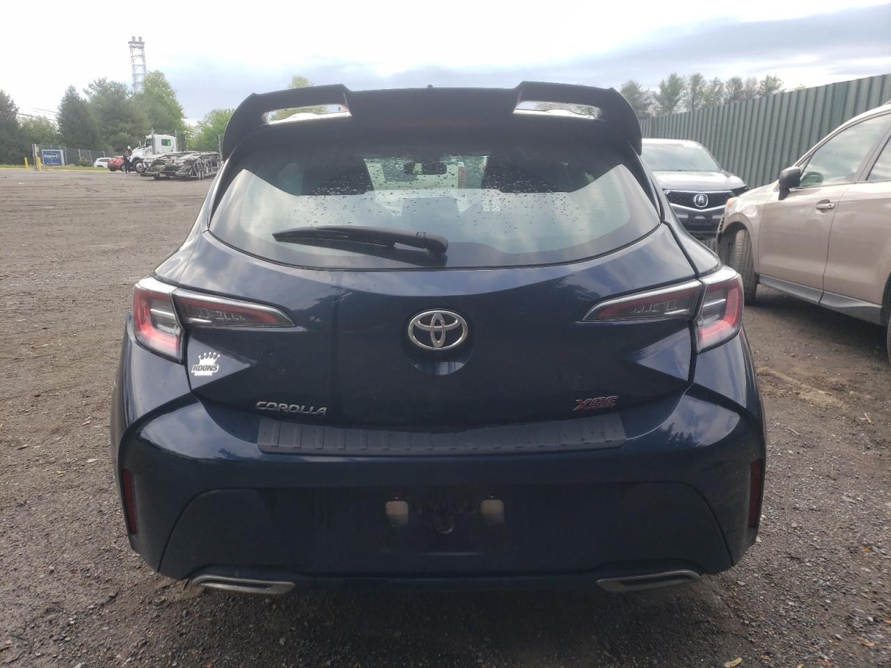 2022 TOYOTA COROLLA XSE VIN:JTNC4MBE7N3164171