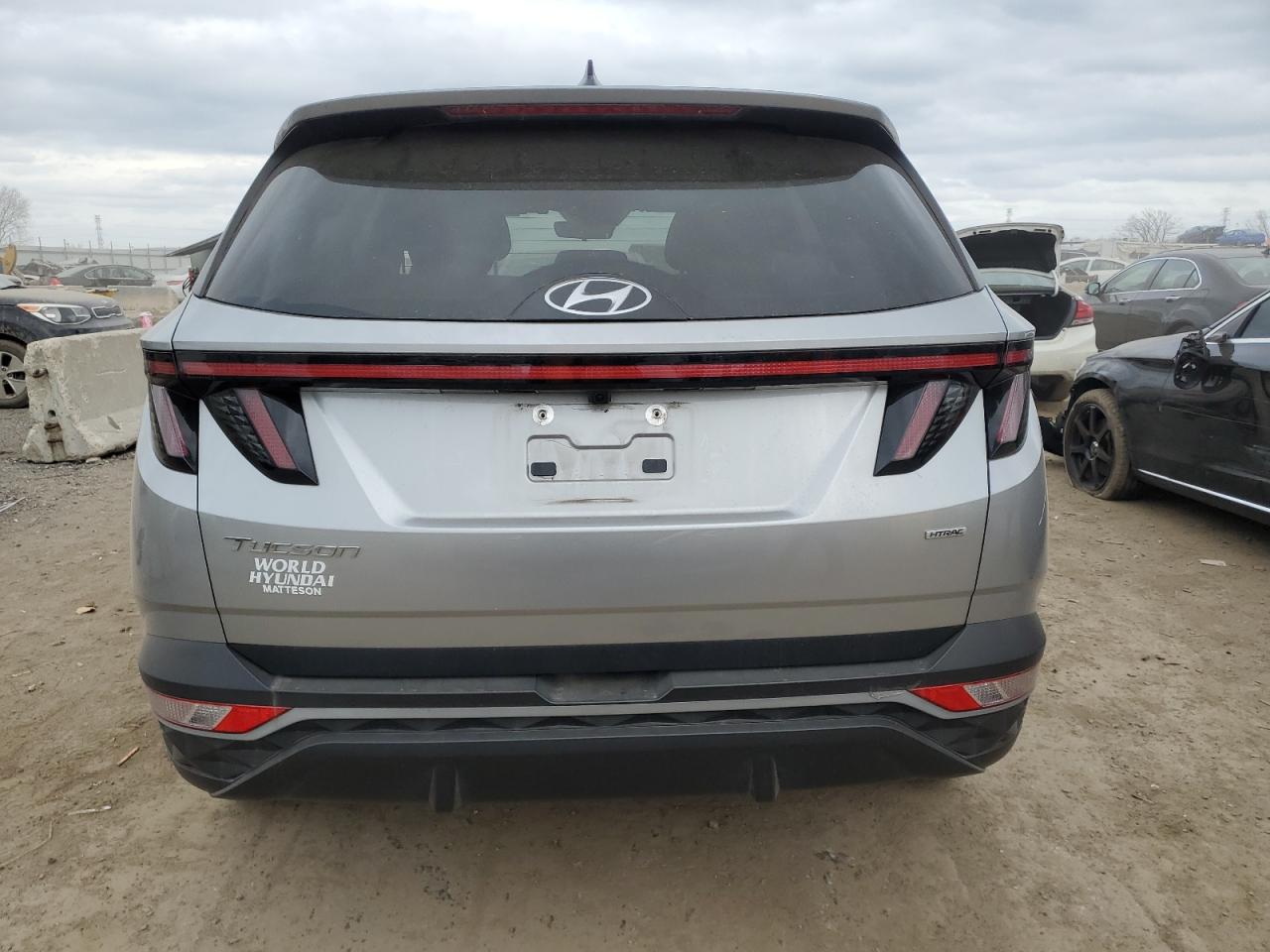 2022 HYUNDAI TUCSON SEL VIN:5NMJBCAE8NH043566