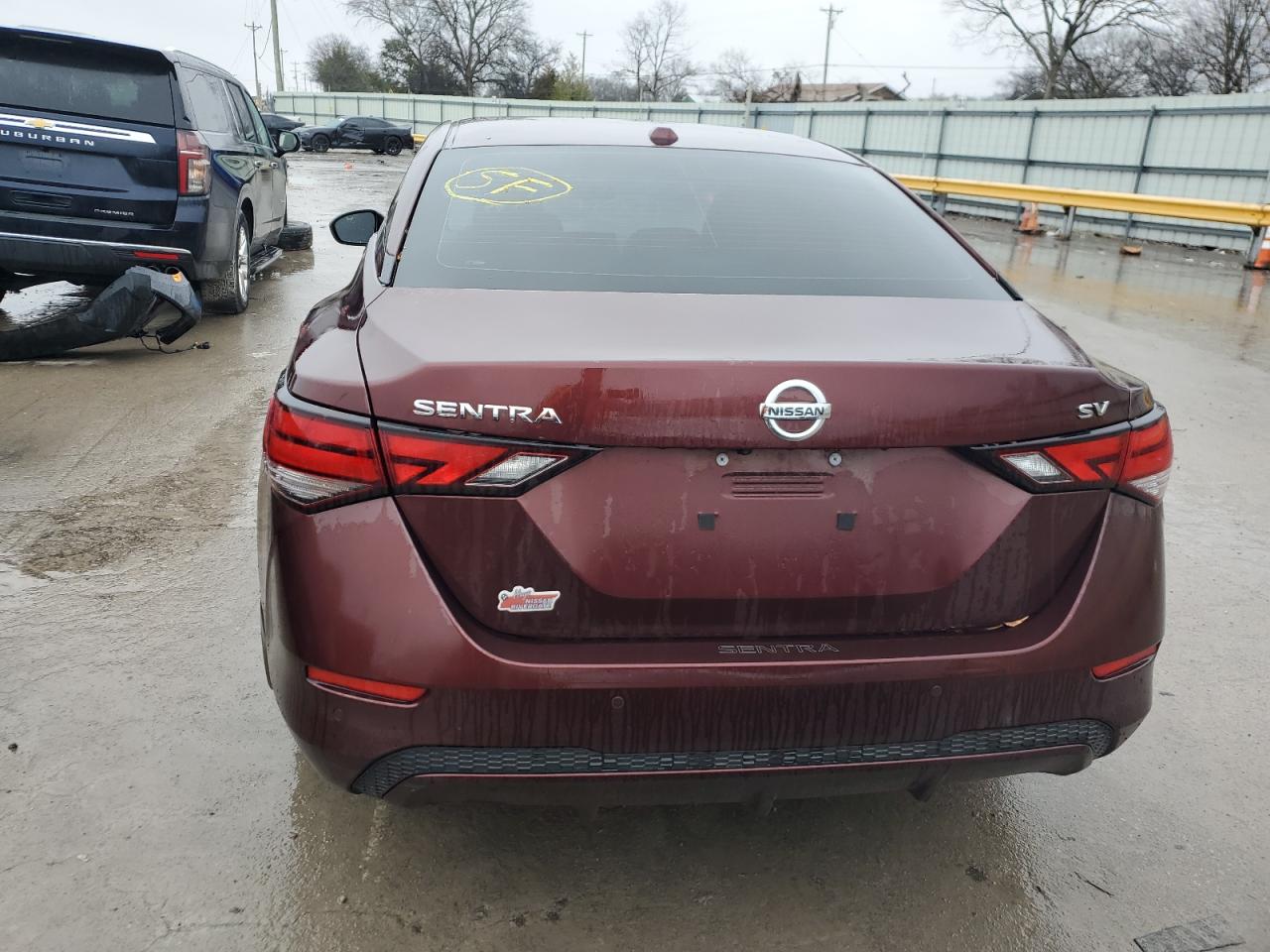 2022 NISSAN SENTRA SV VIN:3N1AB8CVXNY257025