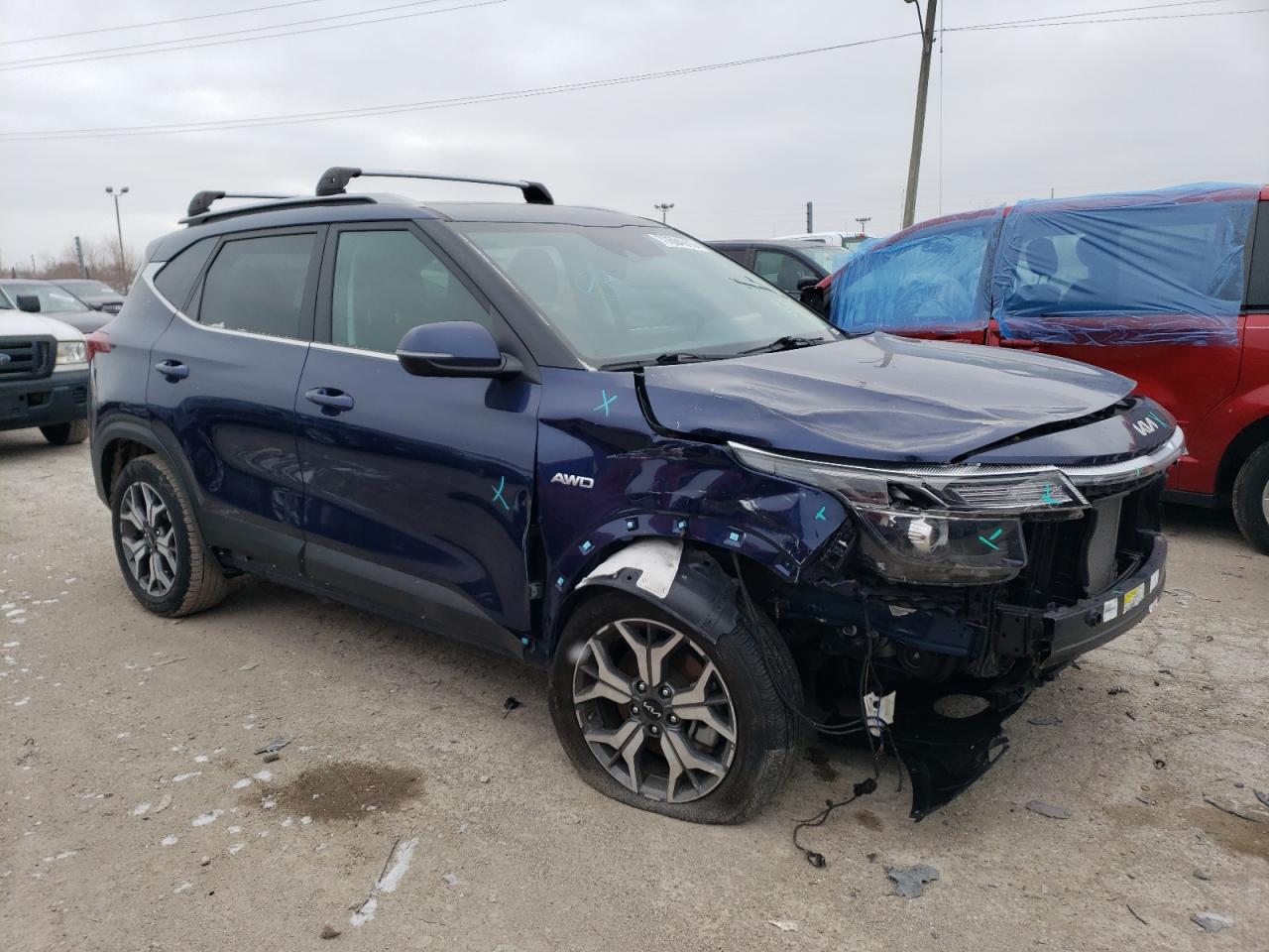 2022 KIA SELTOS EX VIN:KNDERCAA7N7282849