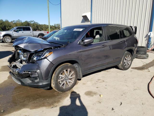 2021 HONDA PILOT EXL VIN: 5FNYF5H59MB033312