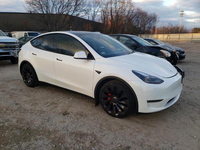 2021 TESLA MODEL Y VIN: 5YJYGDEF1MF240152