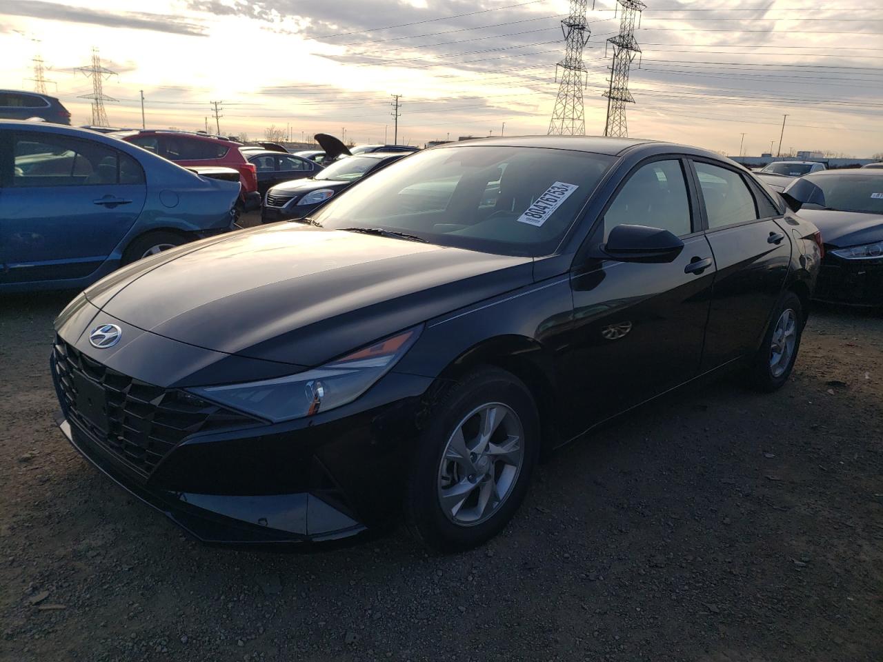 2022 HYUNDAI ELANTRA SE VIN:KMHLL4AG4NU335197