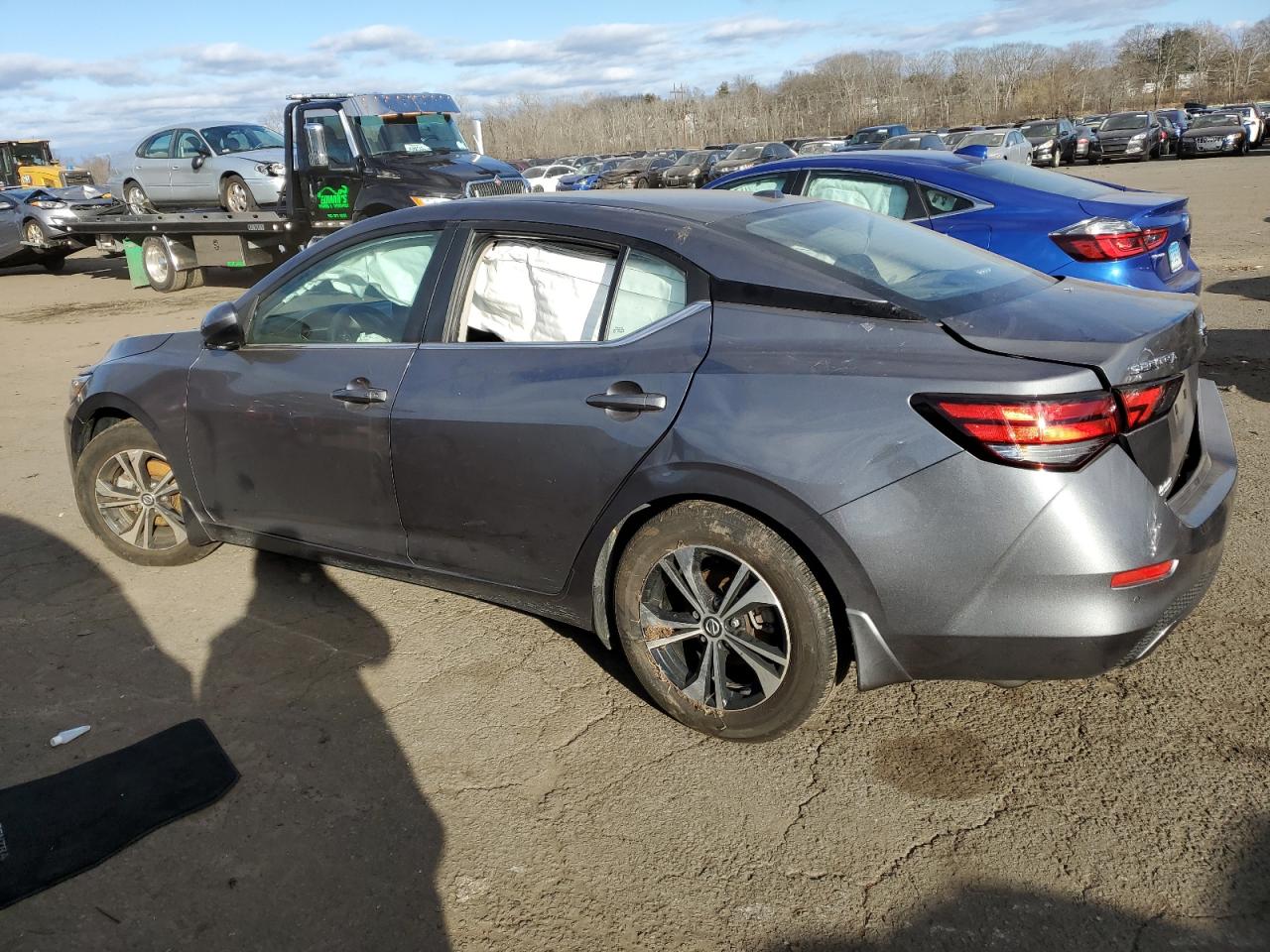 2022 NISSAN SENTRA SV VIN:3N1AB8CV7NY215136