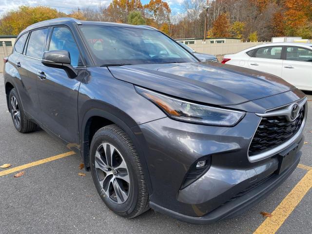 2021 TOYOTA HIGHLANDER XLE VIN: 5TDGZRBH8MS129263